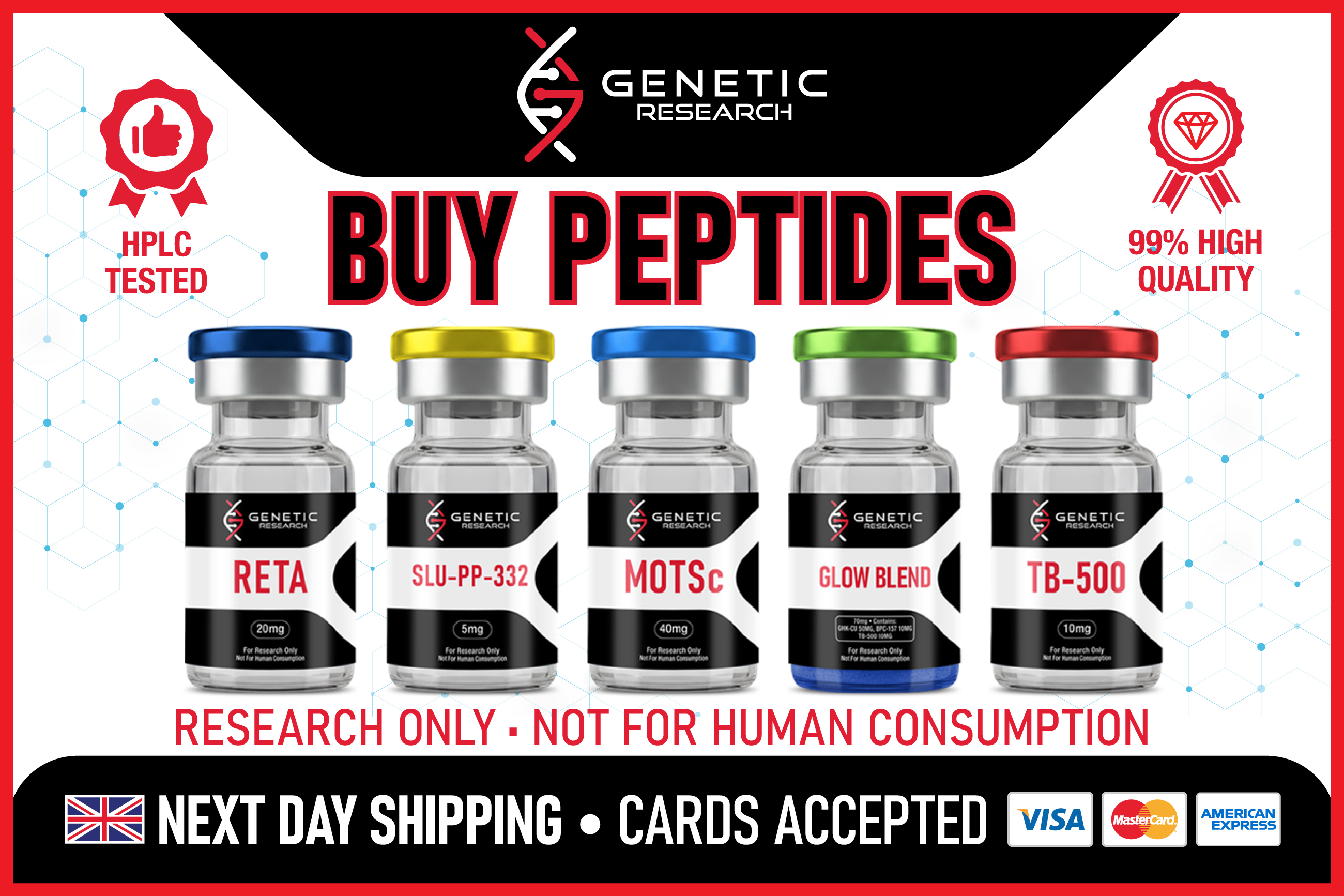 Genetic Research - Buy Peptides