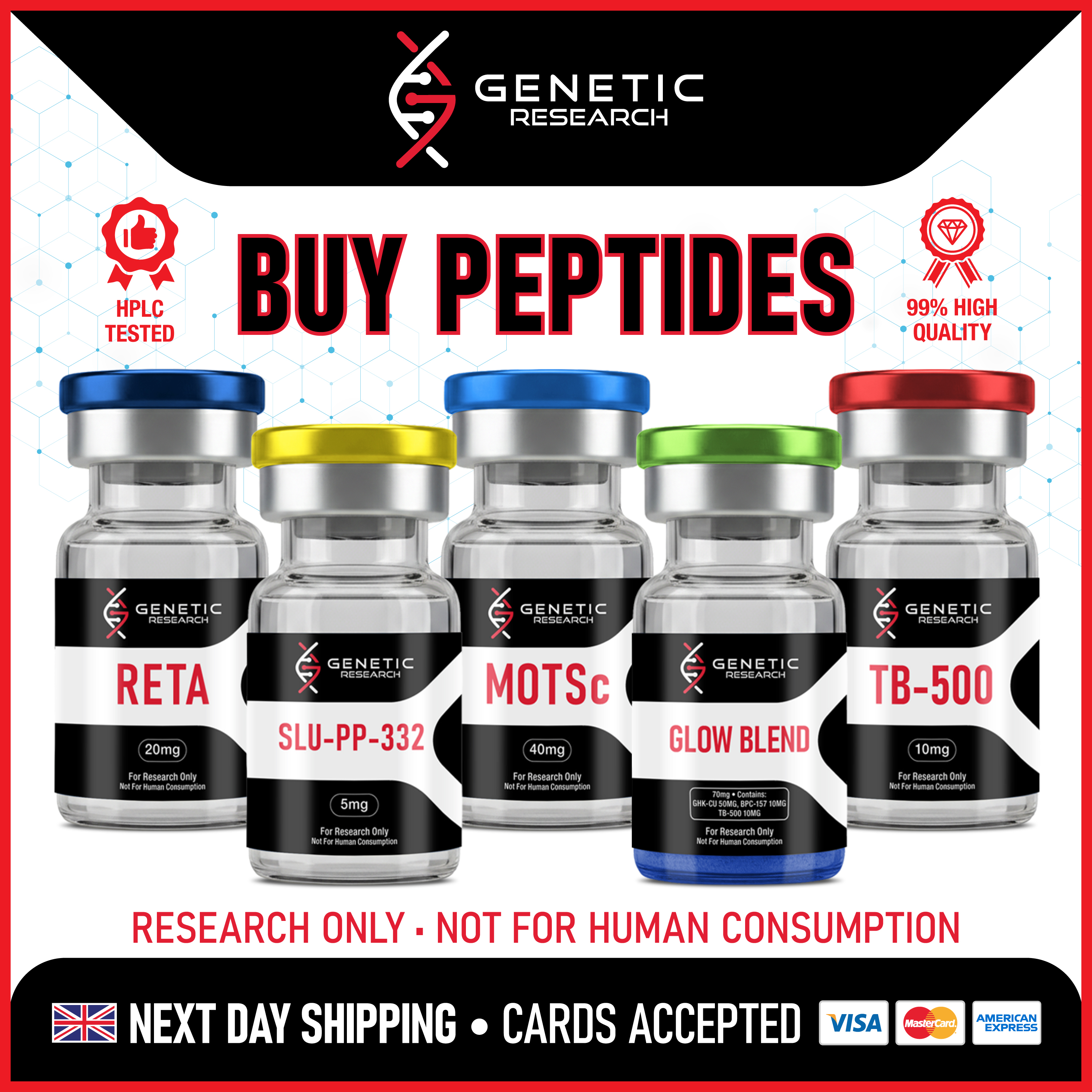 Genetic Research - Buy Peptides